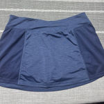 Uja Women's M/M Blue Athletic Skirt with Built Photo 0