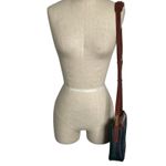 Vintage Polo Ralph Lauren Green Navy Black Plaid Crossbody Shoulder Bag Photo 12