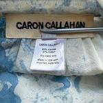 Caron Callahan Oversized Button Down Shirt Dress in Tumbled Blue Size Medium Photo 5