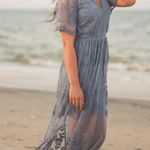 Prómesa Promesa NWOT Marionette Lace overlay Maxi Dress with Built-In Shorts Photo 0