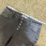 CAbi  Size 6 Button Fly Straight Leg Jeans Gray Denim 4520 Photo 9