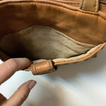 Hunt Club Brown Leather Saddle Bag – Adjustable Shoulder Strap & Inner Pocket Photo 2