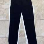 Per Se Black and White Two-Tone Dress Pants Photo 0