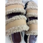 STAUD SIESTA SANDAL COLOR DOE SHERPA TRIM/FOOTBED WOMENS SHOES EU 40 Photo 5