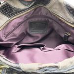 Coach  Brooke Suede Large Hobo Bag‎ Inlaid C Chocolate Brown Slouchy Retro 14340 Photo 13