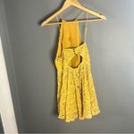 Urban Outfitters UO kimchi blue mustard yellow lace high neck sleeveless dress! Photo 3