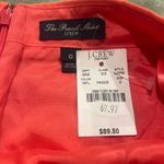 J.Crew  Coral Polka Dot Pencil Skirt Photo 3