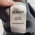 Hudson Velour Sweatshirt Size XS Gray Cold Shoulder Hoodie Pocket Stormy Weather Photo 5