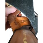 Saks 5th Avenue Saks Fifth Ave Black Leather Caged Lace up Block Chunky Heel Pumps Women Sz 7.5 Photo 10