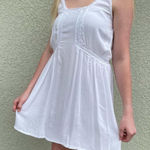 Volcom  White Lace Detail Lightweight Mini Dress Women’s XS Photo 0