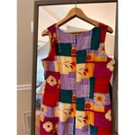 John Robert’s Vintage Sheath‎ Dress Size 12 Yellow Purple Photo 5