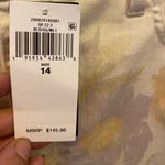 Ralph Lauren NWT  YELLOW FLORAL JEANS SIZE 14 Photo 3