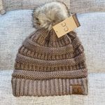 Taupe CC Beanie Photo 0