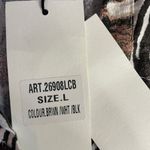 NWT La Piccola Creativa Italian Animal Print Linen Cotton Midi Dress Photo 10