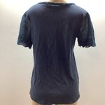 Ny Collection  Size Medium Blue Eyelet Sleeve Women's Blouse. New With Tags Photo 1