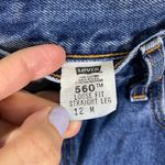Levi's Vtg Women's 560 Loose Fit High Rise Straight Leg Jeans Sz 12 Made in USA Photo 2