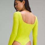 Lululemon NWT  Wundermost Ultra Soft Nulu Square-Neck Long Sleeved Bodysuit Photo 1