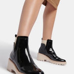 Dolce Vita Huey H2O Patent Leather Ankle Boots Booties Black Women’s Size 10‎ Photo 0
