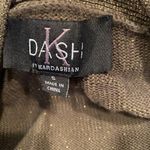 Kardashian Kollection Dash by Kardashian Women's Metallic Gold Button Up Cardigan Size Small Photo 6
