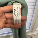 Nasty Gal  Split Hem Midi Dress - Sage Green Photo 4