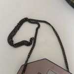 Mackage  Zoey-C Leather Envelope clutch/crossbody with Gunmetal Chain Bag Photo 9