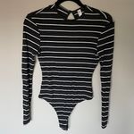 American Apparel Striped Body Suit Photo 0
