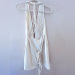 NWT SABINA MUSÁYEV LINCOLN VEST dress ivory, size XS White Photo 4