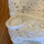 J.O.A. Los Angeles White Mini Crochet Dress Custom Photo 5