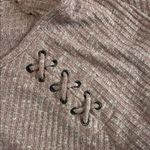 Catherines Catherine’s Pink Knit Sweater With Fleece Hem Detail Size 2X  22/24W Photo 4