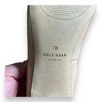 Cole Haan  Pumps‎ Heels Womens Grand.OS Patent Leather Almond Toe Beige Size 7B Photo 7