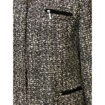 Soft Surroundings  Blazer size Medium Zipper Coat‎ Tweed Sweater Jacket Pockets Photo 7
