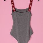 True Religion Brand New  Branded Elastic Grey Bodysuit Sz XS Photo 2