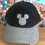 Disney  Parks Silver Unisex Mickey Baseball Hat Cap Photo 0