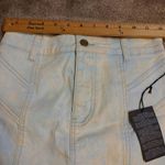 Forever 21  Size Small NEW NWT Light Sky Blue Cream Skirt Unique Marble Cotton Photo 7