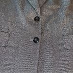 Tahari  Arthur S. Levine Black 2 Bottom Tweed Style Lined Blazer Size 10 EUC Photo 5