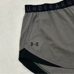 Under Armour UA Heatgear Loose Fit Gray Athletic Running Knit Shorts Women’s XL Photo 1