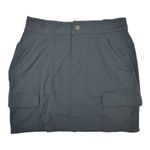 Athleta ‎ Trekkie Stretch Ripstop Athletic Skort Gray Women's size 8 Photo 0