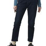 prAna NWT  Buxton Slim Fit Straight‎ Jeans Deep Blue Size: 2 Photo 0