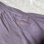 Calia Purple Long Sleeve Cropped Tie Top Size M Photo 7