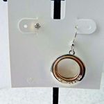 Charter Club MIX IT UP!  Gold Tone Crystal Circle Drop & Crystal Stud Earrings Photo 0