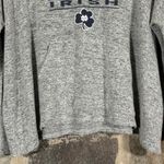Notre Dame Fighting Irish Concepts Sport Gray Hoodie Pullover Women's Small Photo 2