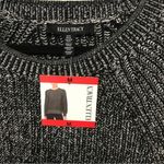 Ellen Tracy NWT  black Marled Knit Pullover‎ Sweater size M Photo 2