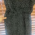 SEEK the Label  BLACK POLKA DOT JUMPSUIT WOMENS SIZE M Photo 4