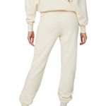 We Wore What NWT Women's XS Off White Jogger Style Sweatpants Pants Workout Gym Photo 2