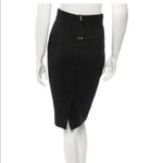 Dolce & Gabbana  Black Lace Pencil Skirt Small 4 Photo 7