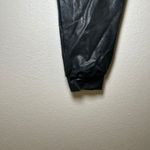 Commando  Black Faux Leather Joggers Women's Medium going out alt grunge party Photo 3