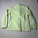 Eileen Fisher Women's Eileen Fisher PS Green Snap Lightweight Blazer Business Photo 5