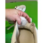 Madewell  Leather Sneakers White Gray Low Top Casual Shoes Sz 9 Photo 5