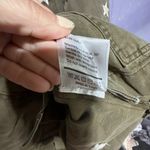 Sincerely Jules Military Vintage Look Distressed Snap Front Jacket Shirt XS Green Photo 7