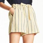 Uniqlo High Waisted Striped Shorts Photo 1